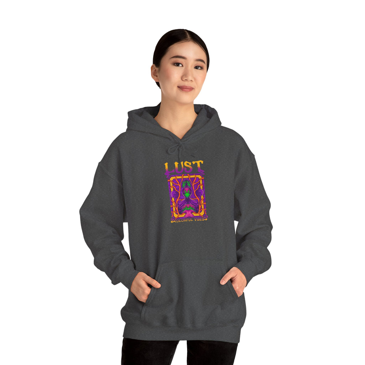 Lust Tarot Hoodie — Psychedelic Arcana Graphic Pullover