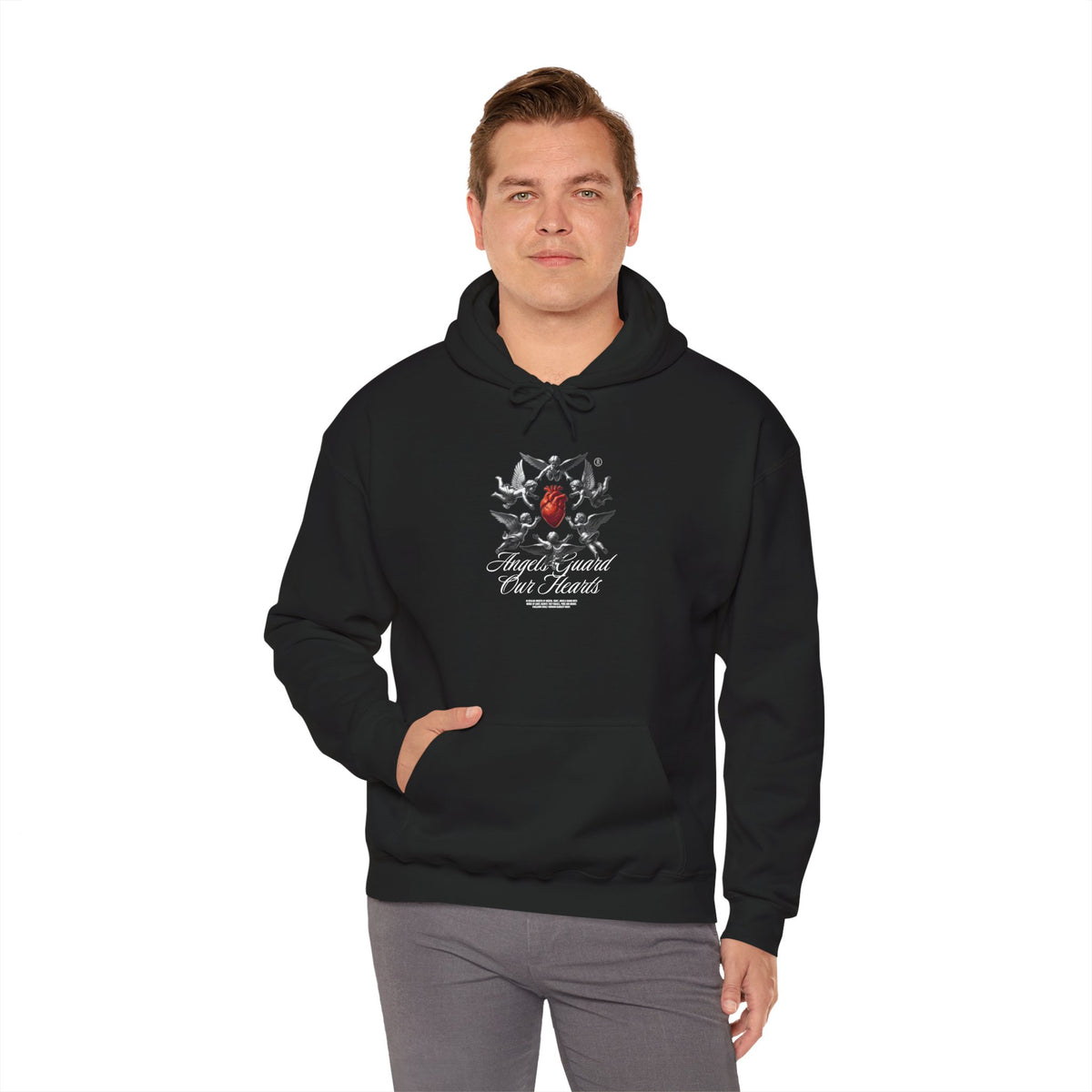 Angel Guard — Sacred Heart Hooded