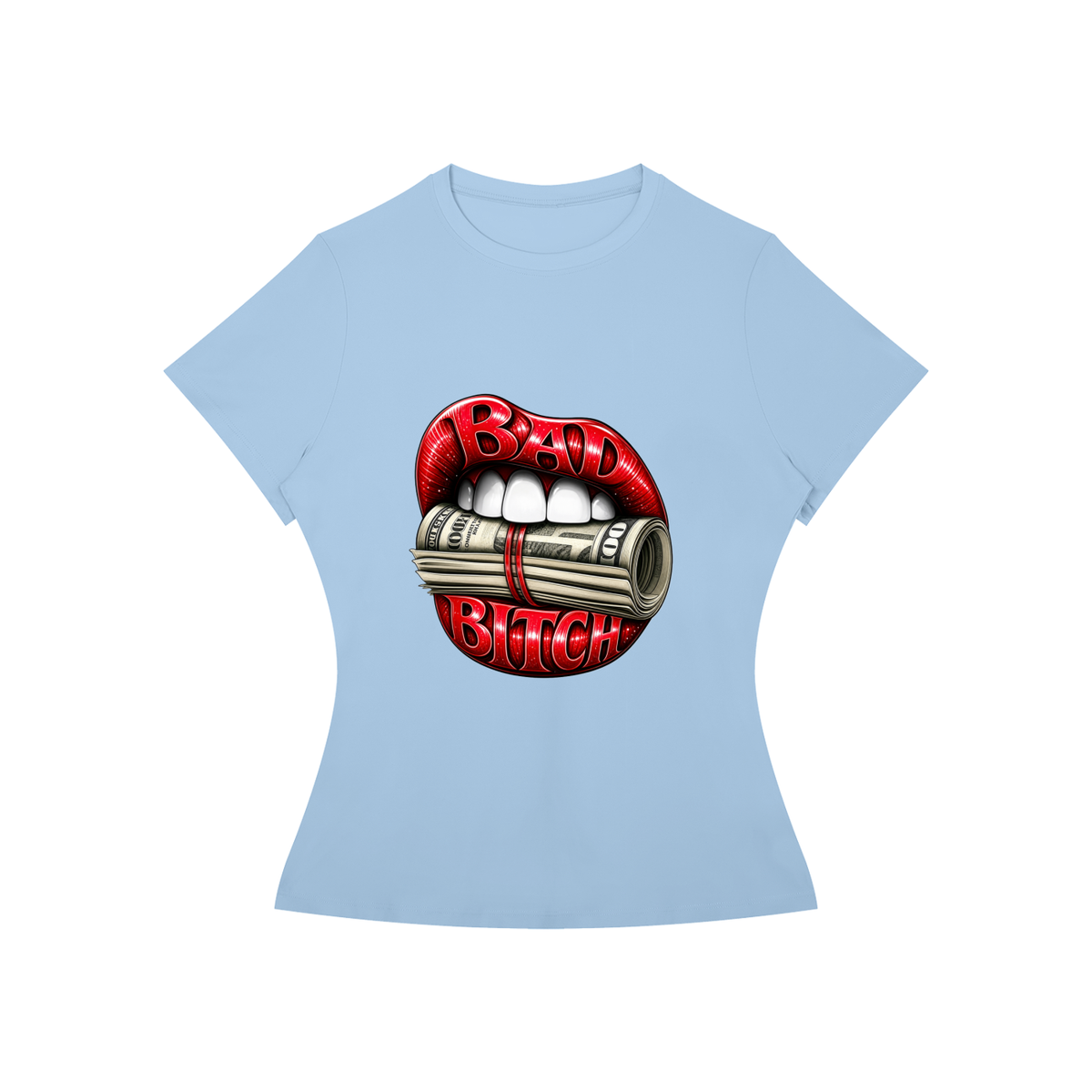 Bad Bitch Women’s Slim-Fit Statement Tee