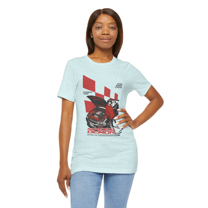 JDM Demon Street Racing T‑Shirt — Retro Car Anime Graphic Tee