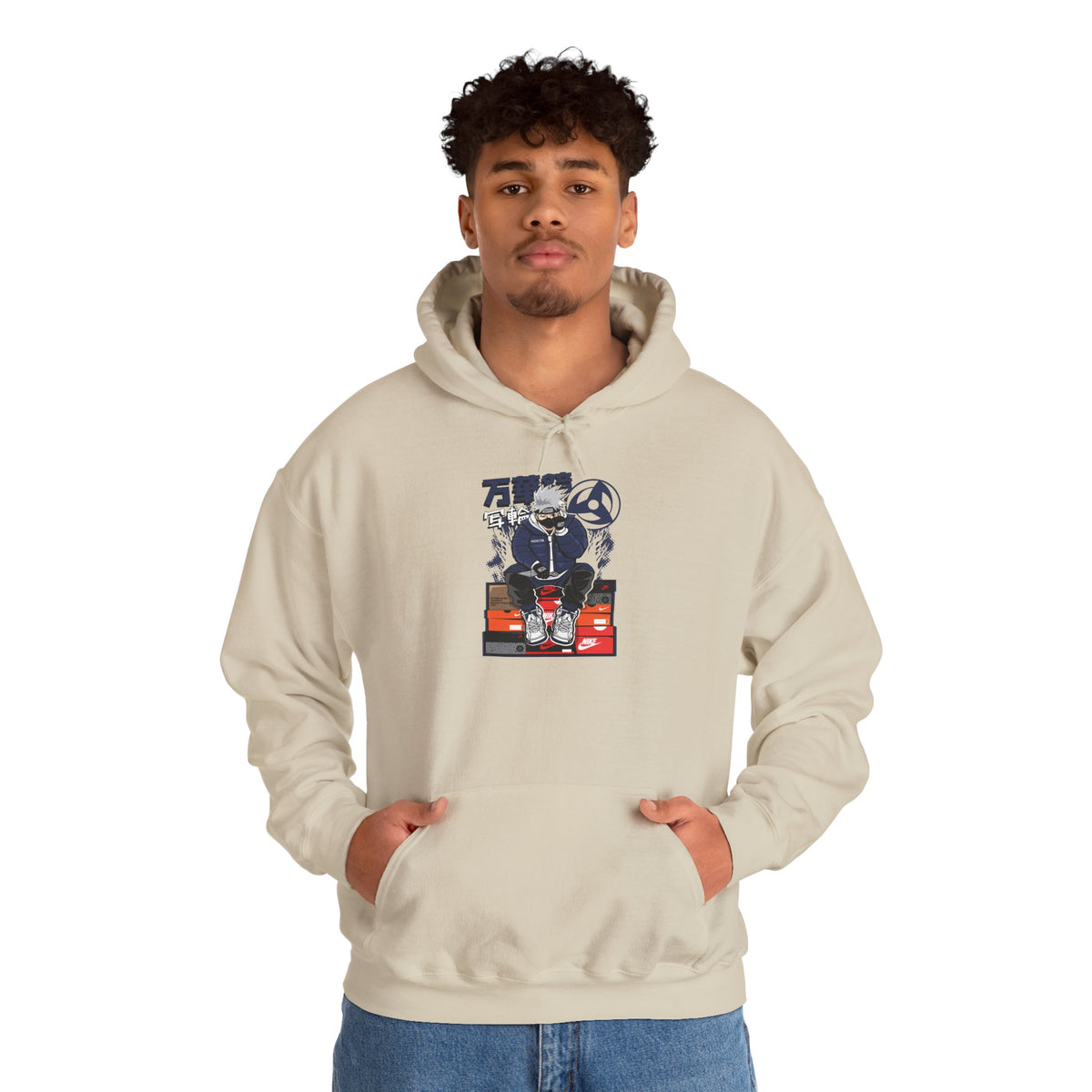 Hustlin Kakashi Sneaker Collector Hooded Sweatshirt