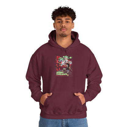 Anime Kawaii Character Hoodie – Cute Japanese Graphic Pullover