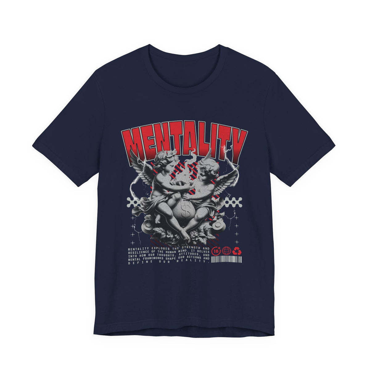 Mentality Graphic Tee — Vintage Cherub Skate Art Shirt
