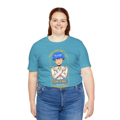 Anime Skeptic T‑Shirt — "People Who Don’t Like Anime Should Not Be Trusted" Graphic Tee