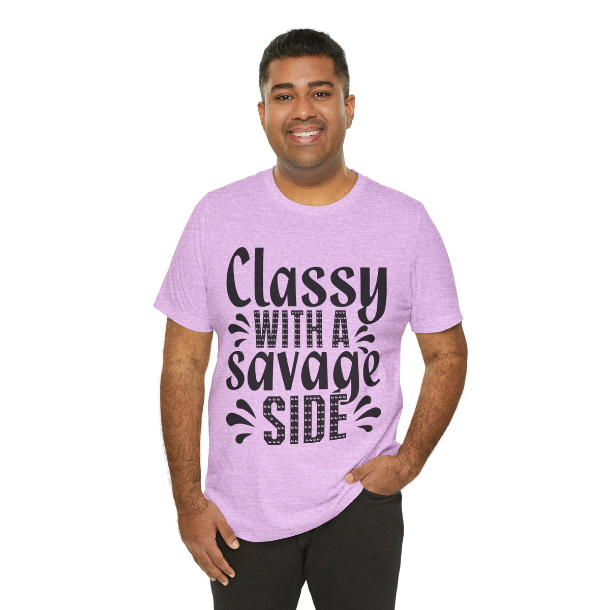 Classy With A Savage Side T-Shirt — Funny Sassy Graphic Tee for Women