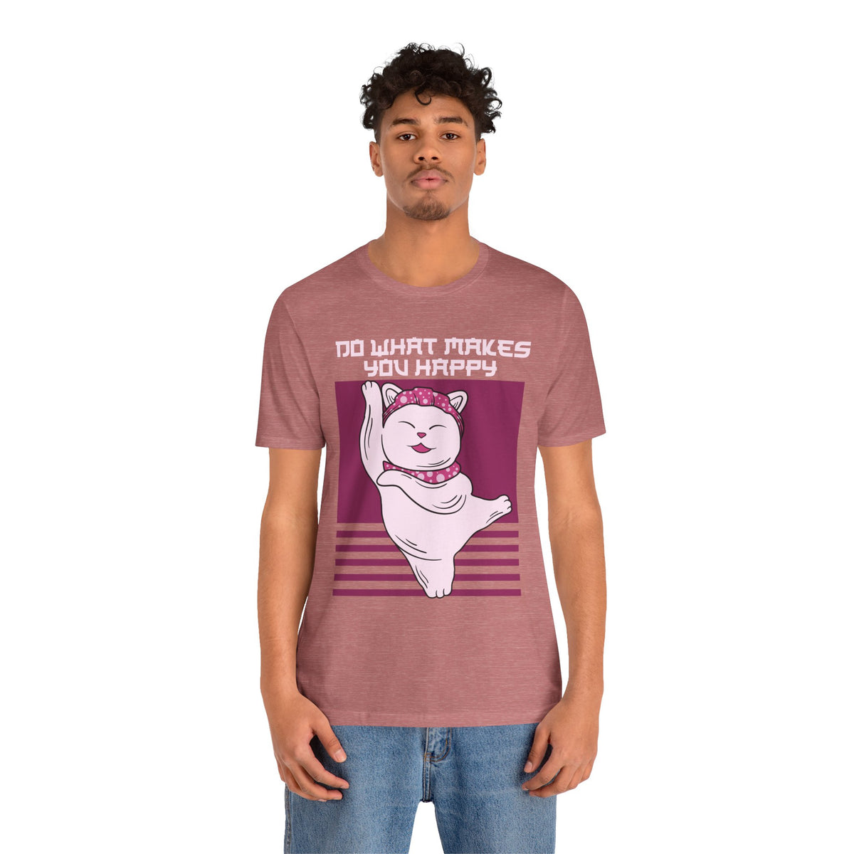 Do What Makes You Happy Cat Tee