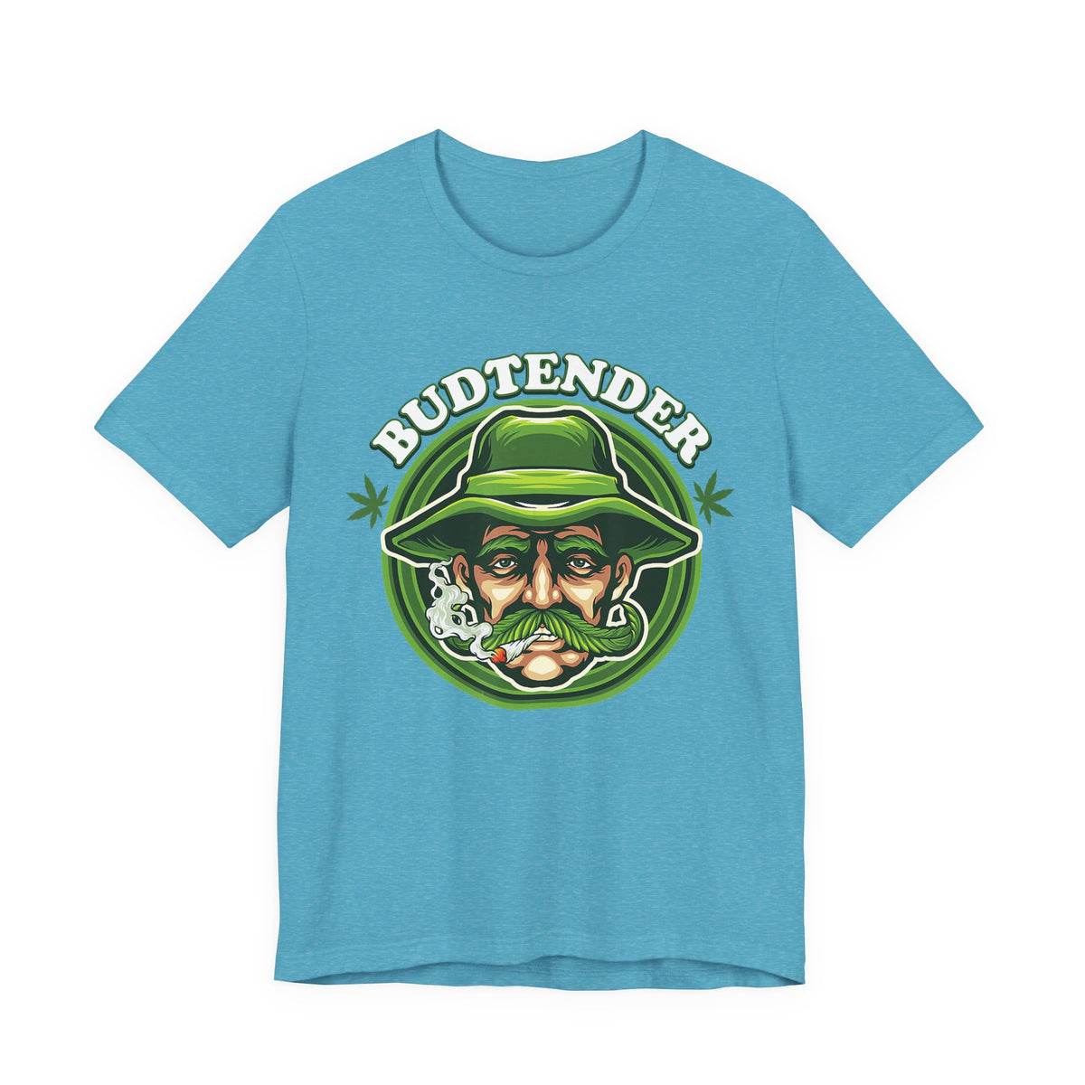 Budtender Graphic Tee – Retro Smoking Stoner Design