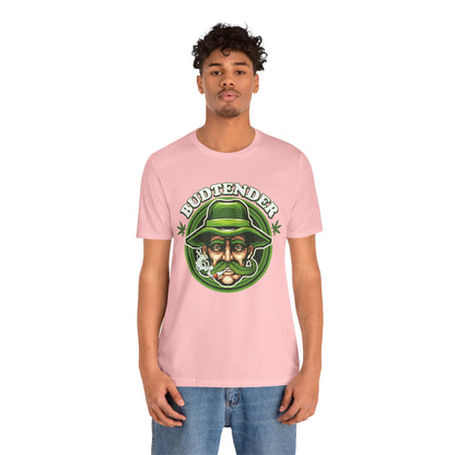 Budtender Graphic Tee – Retro Smoking Stoner Design