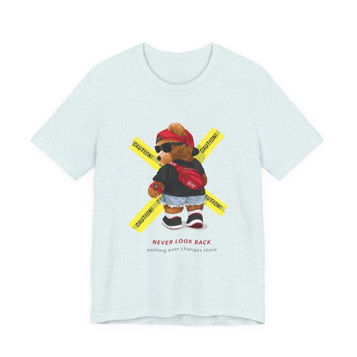 Teddy Bear 'Never Look Back' Graphic Tee