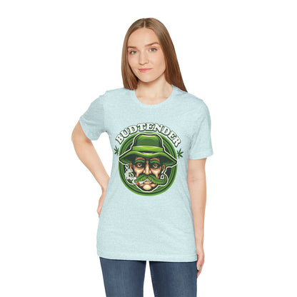 Budtender Graphic Tee – Retro Smoking Stoner Design