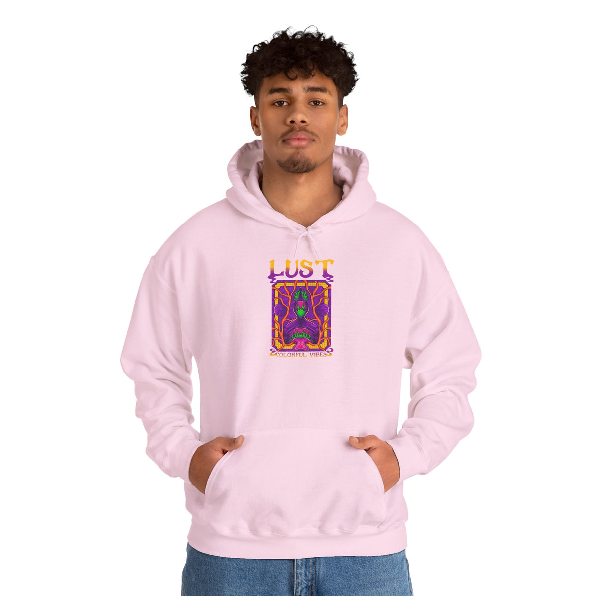 Lust Tarot Hoodie — Psychedelic Arcana Graphic Pullover