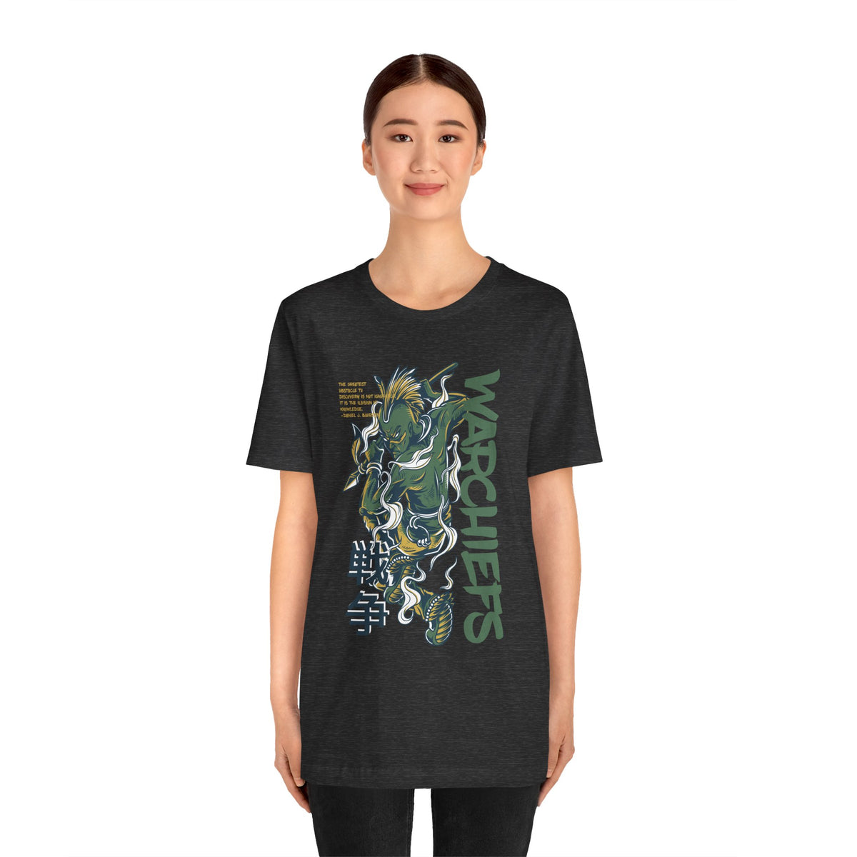 Marchiefs Warrior Tee — Japanese-Style Ninja Graphic Shirt