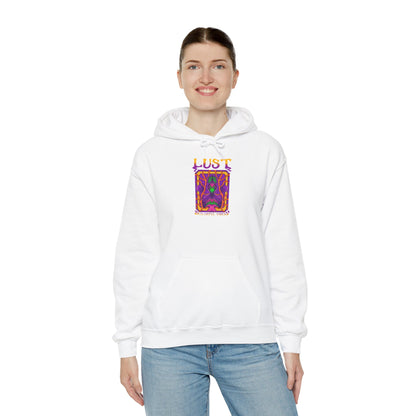 Lust Tarot Hoodie — Psychedelic Arcana Graphic Pullover