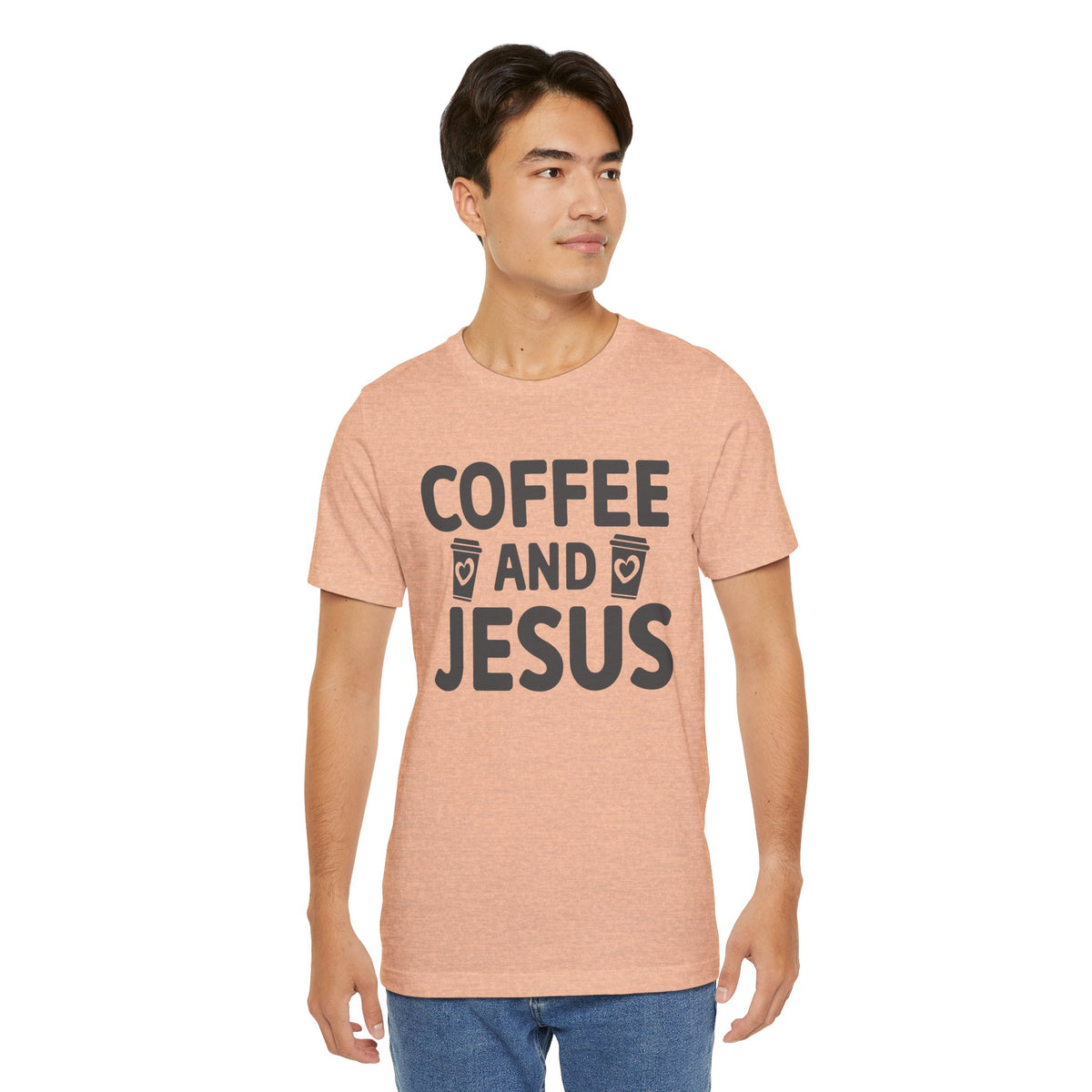 Coffee and Jesus T-Shirt — Christian Faith Graphic Tee