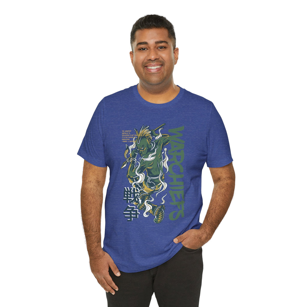 Marchiefs Warrior Tee — Japanese-Style Ninja Graphic Shirt