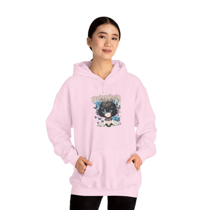 Anime Catgirl Hoodie — "Midnight" Kawaii Graphic Pullover