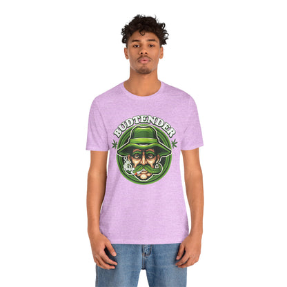 Budtender Graphic Tee – Retro Smoking Stoner Design