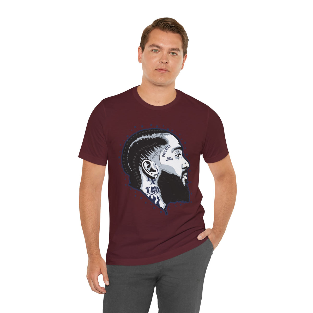 NIP HUSSLE PROLIFIC HIP HOP ARTIST GRAPHIC T SHIRT