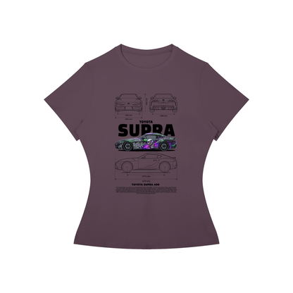 Toyota Supra A90 Women’s Slim-Fit Graphic Tee