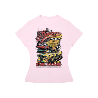 Monaco Muscle Car Championship Women’s Slim-Fit Tee