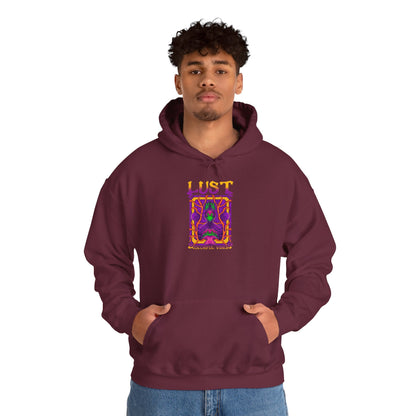 Lust Tarot Hoodie — Psychedelic Arcana Graphic Pullover