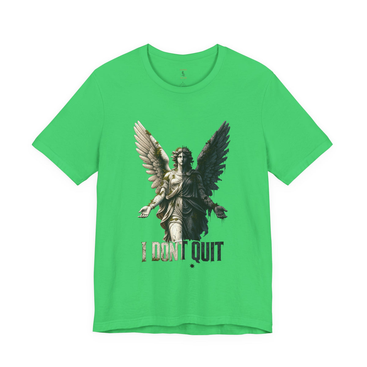 Angel Graphic Tee — 'The Last Angel' Illustrated Short Sleeve Shirt