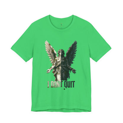 Angel Graphic Tee — 'The Last Angel' Illustrated Short Sleeve Shirt
