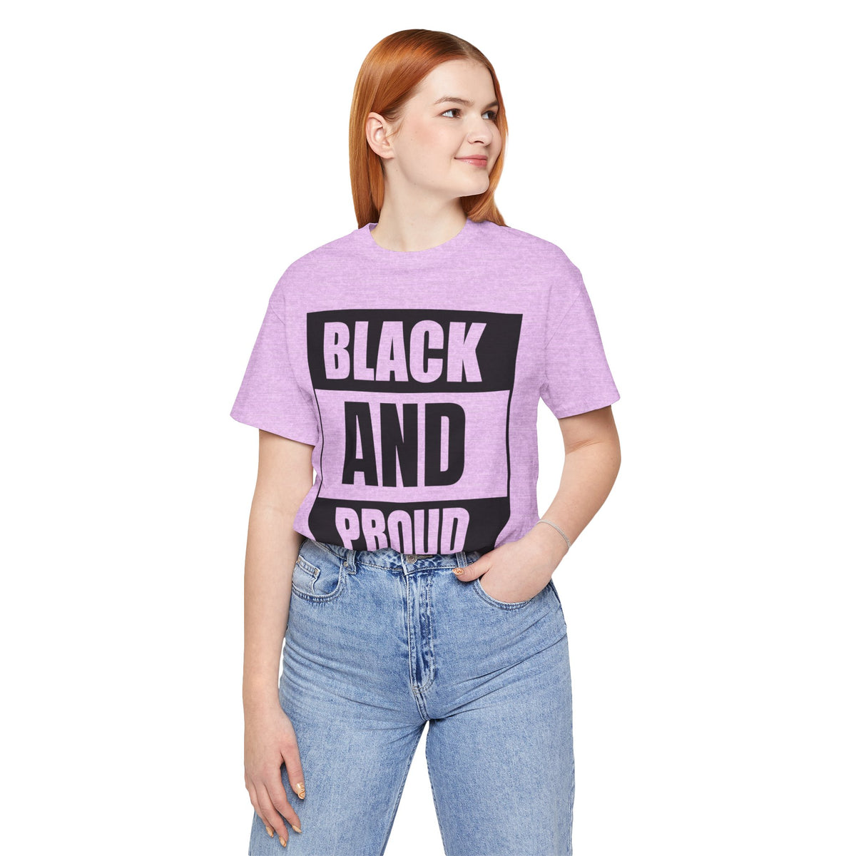 Black and Proud T-Shirt — Bold Black Empowerment Tee