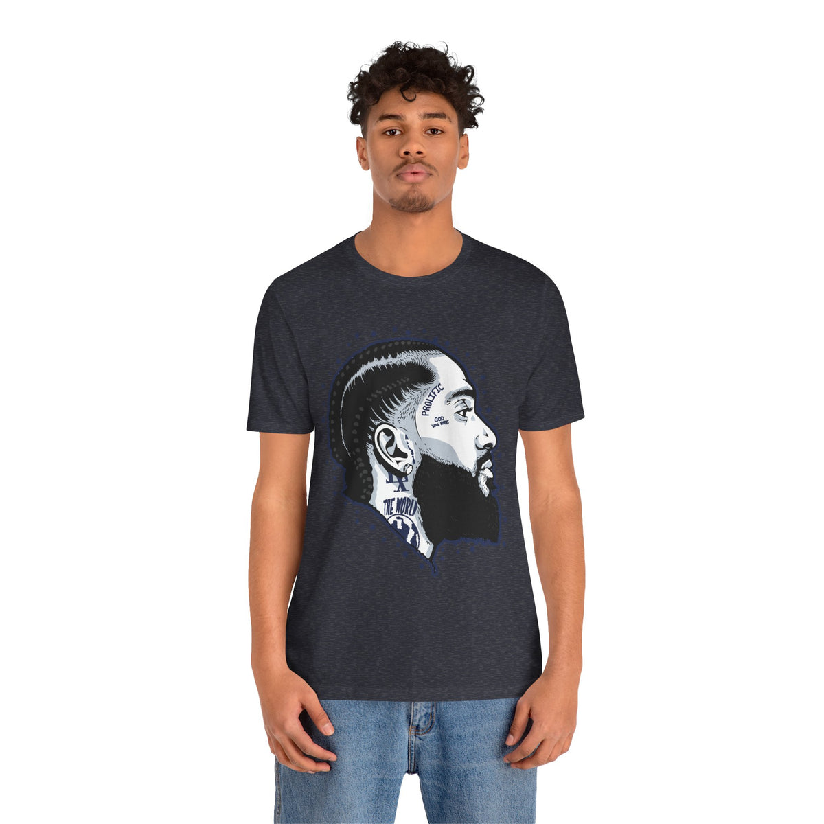 NIP HUSSLE PROLIFIC HIP HOP ARTIST GRAPHIC T SHIRT