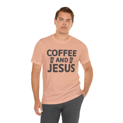 Coffee and Jesus T-Shirt — Christian Faith Graphic Tee