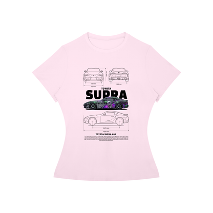 Toyota Supra A90 Women’s Slim-Fit Graphic Tee