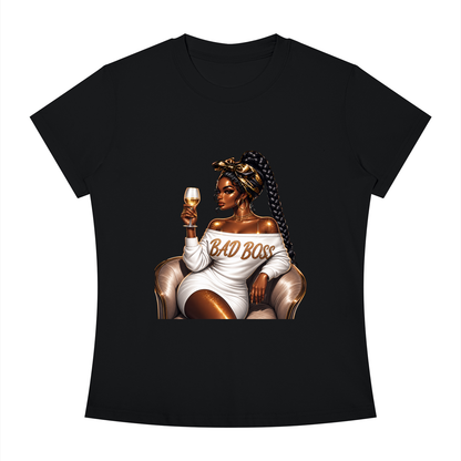 Bad Boss Women’s Slim-Fit Graphic Tee