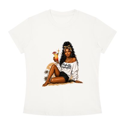 Perfectly Imperfect Women’s Slim-Fit Graphic Tee