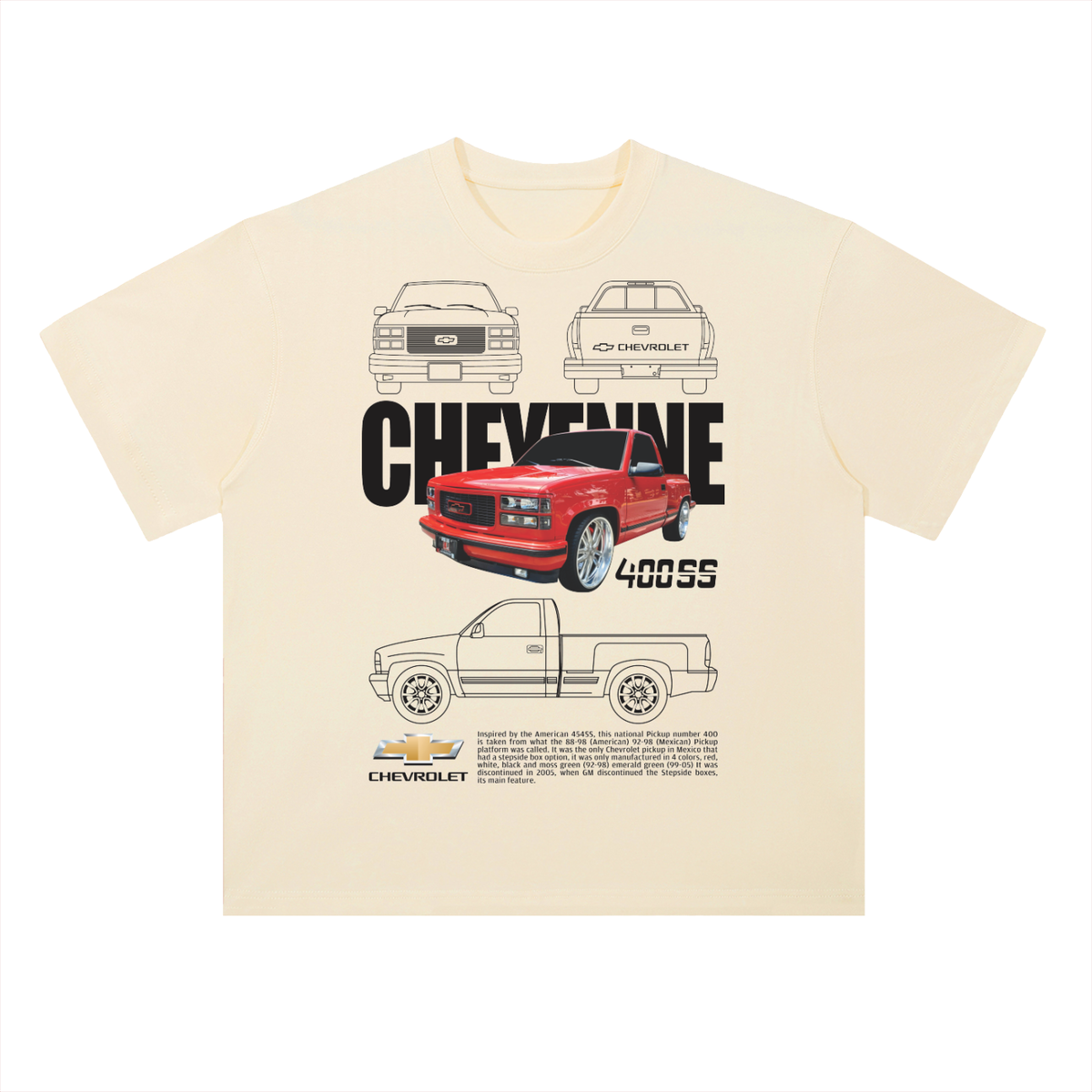 CHEVROLET CHEYENNE PICK UP T-Shirt