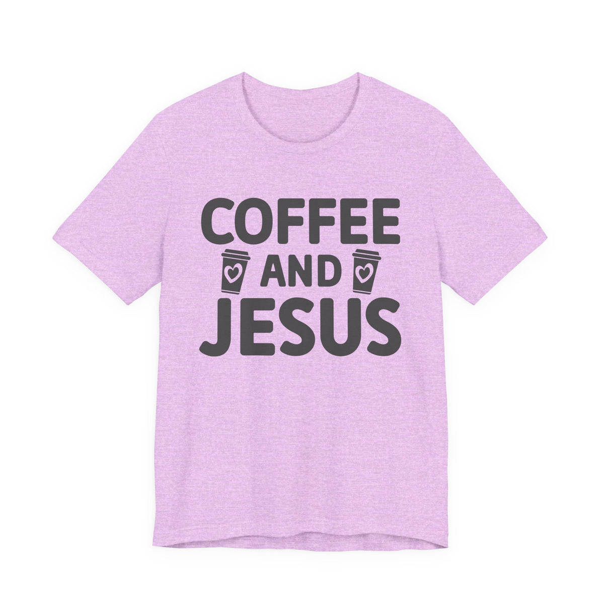 Coffee and Jesus T-Shirt — Christian Faith Graphic Tee