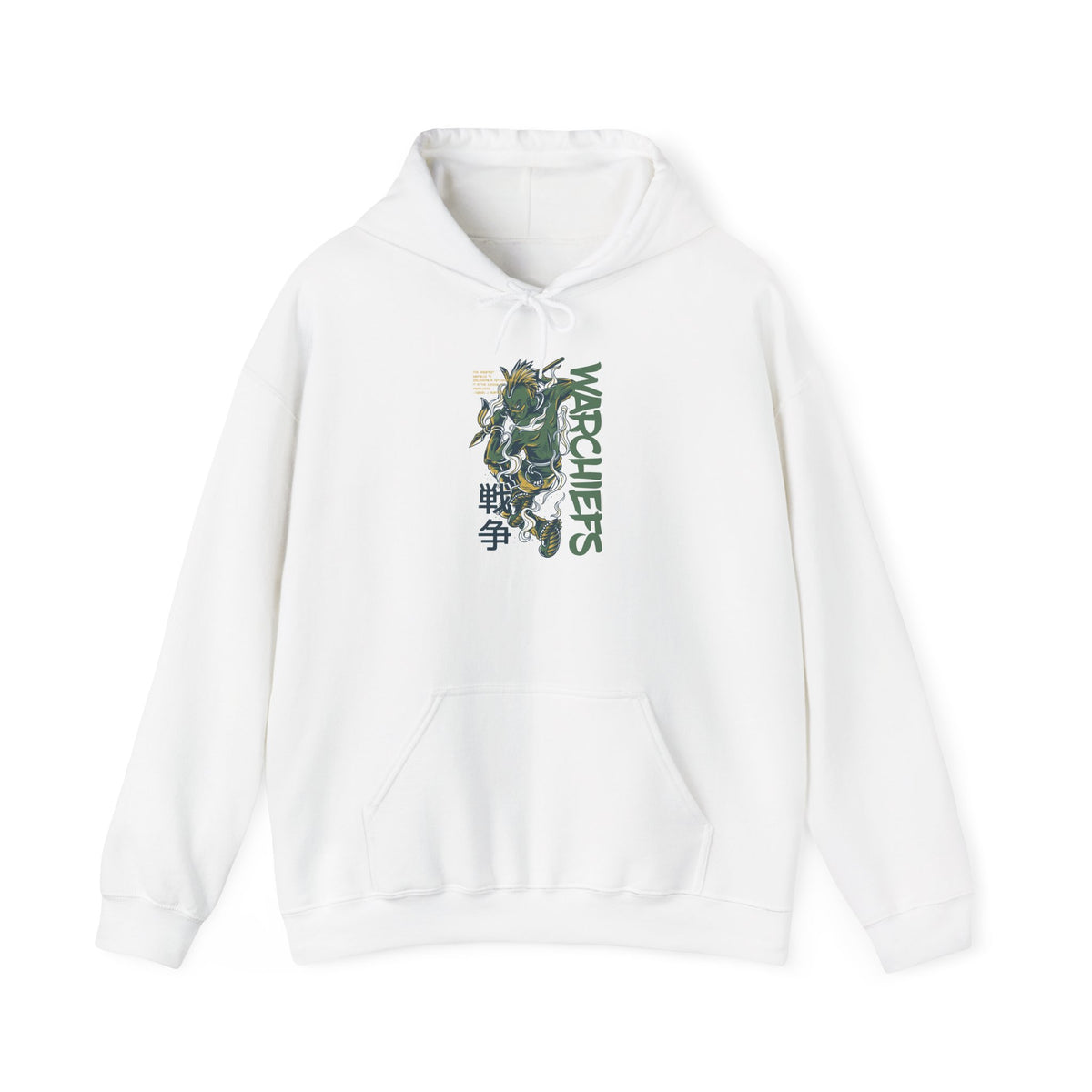 Warchiefs Dragon Hoodie – Asian-Inspired Warrior Graphic Sweatshirt