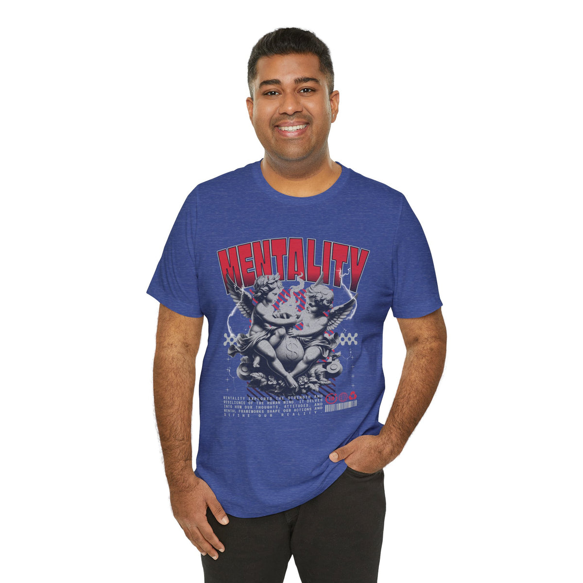 Mentality Graphic Tee — Vintage Cherub Skate Art Shirt