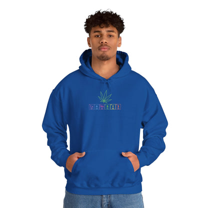 Minimalist Pastel Tarot Hoodie — "Chill" Crystal Grid Graphic