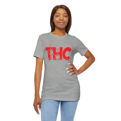 THC Molecule T-Shirt — Chemistry Graphic Cannabis Tee