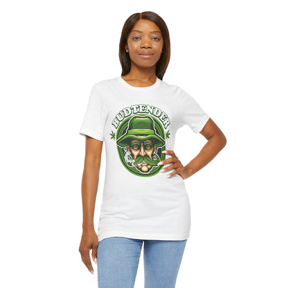 Budtender Graphic Tee – Retro Smoking Stoner Design