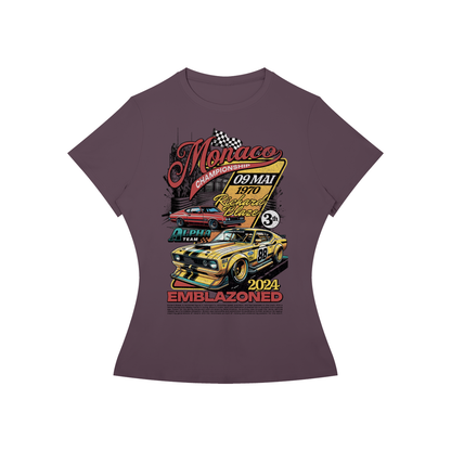 Monaco Muscle Car Championship Women’s Slim-Fit Tee