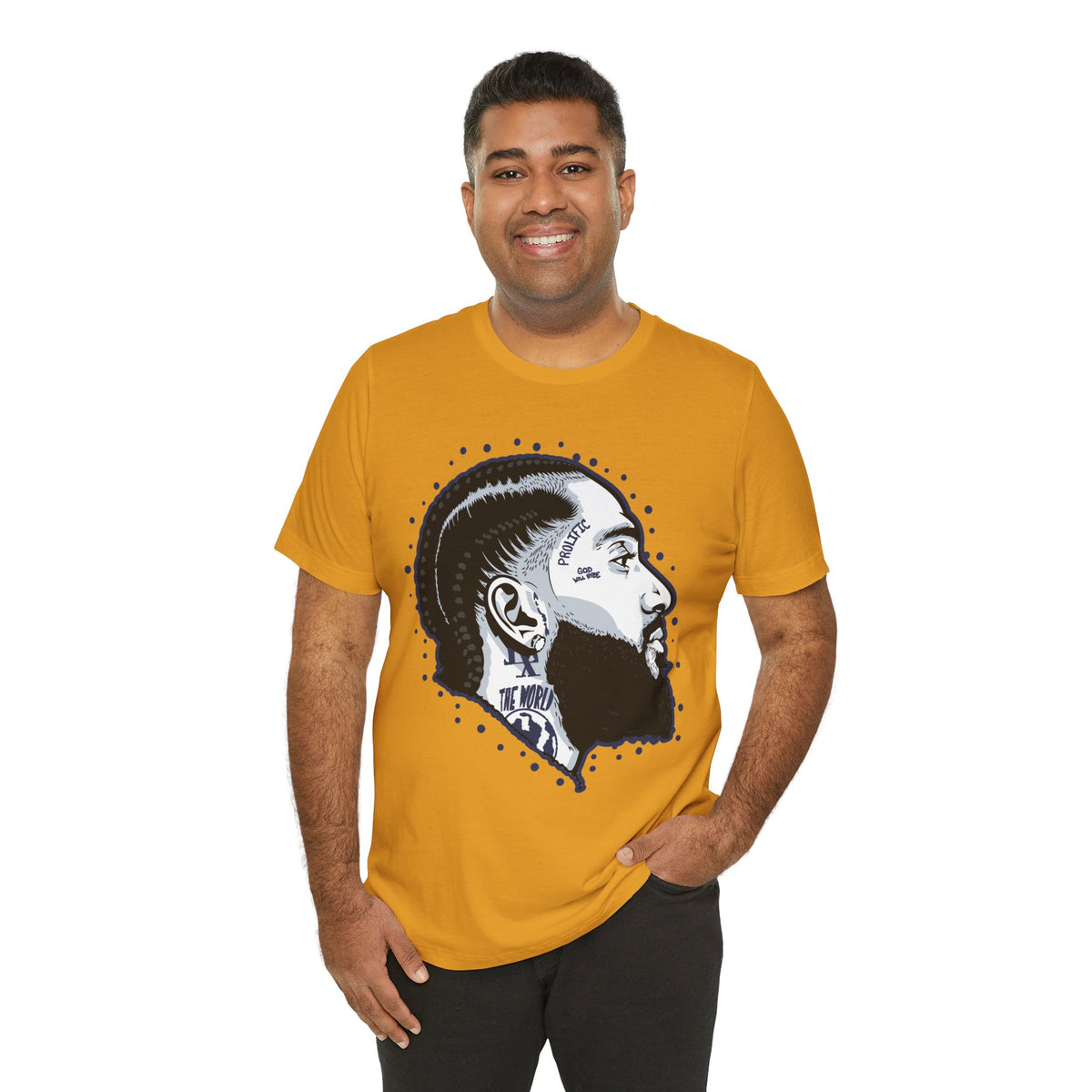 NIP HUSSLE PROLIFIC HIP HOP ARTIST GRAPHIC T SHIRT