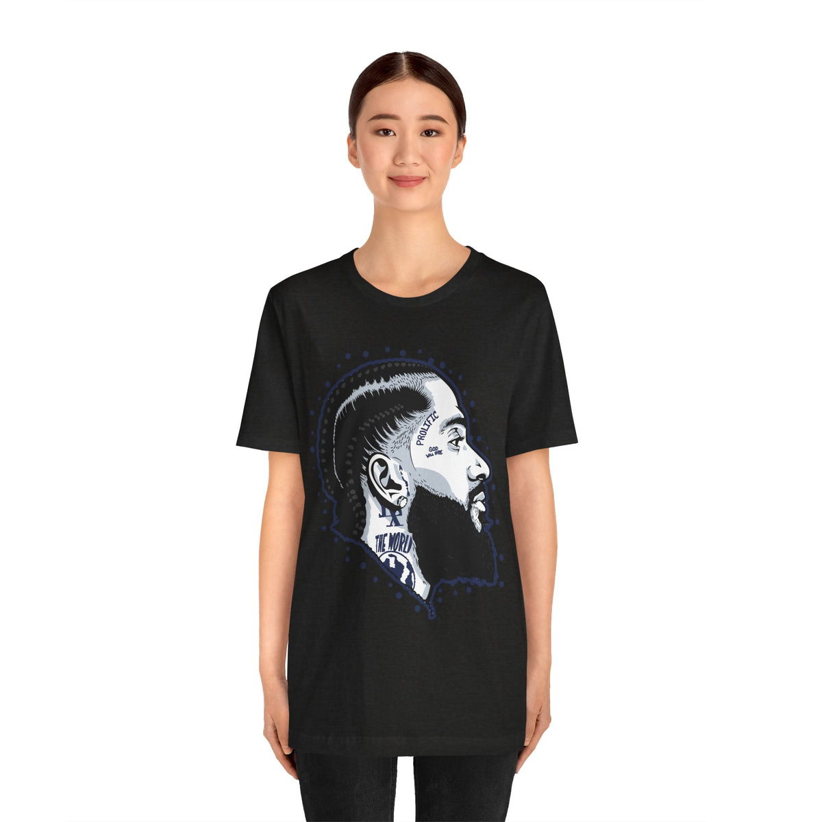 NIP HUSSLE PROLIFIC HIP HOP ARTIST GRAPHIC T SHIRT