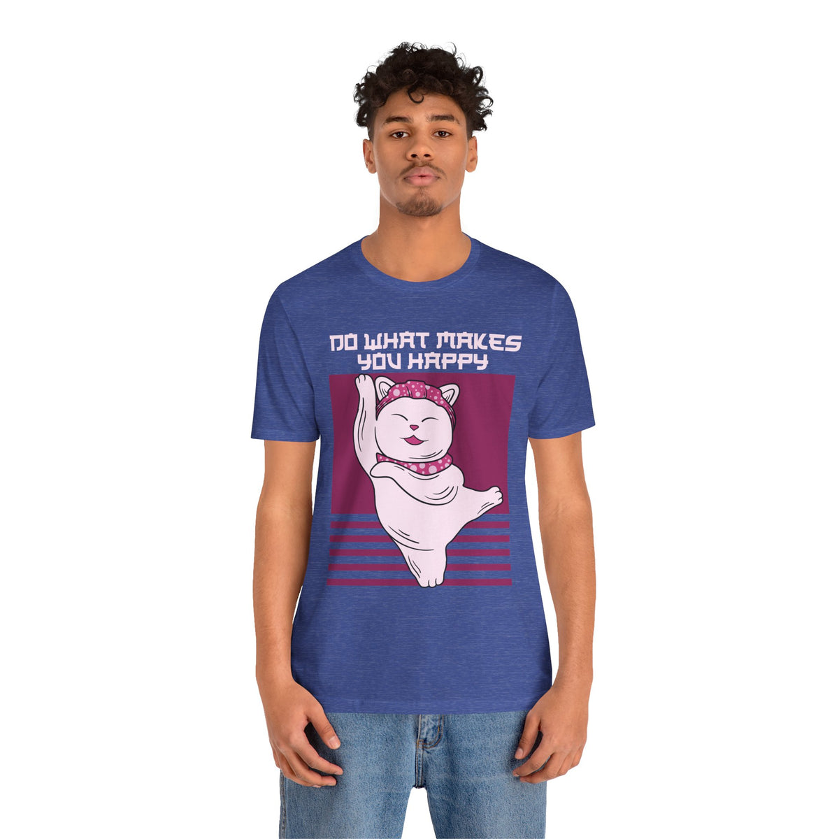 Do What Makes You Happy Cat Tee