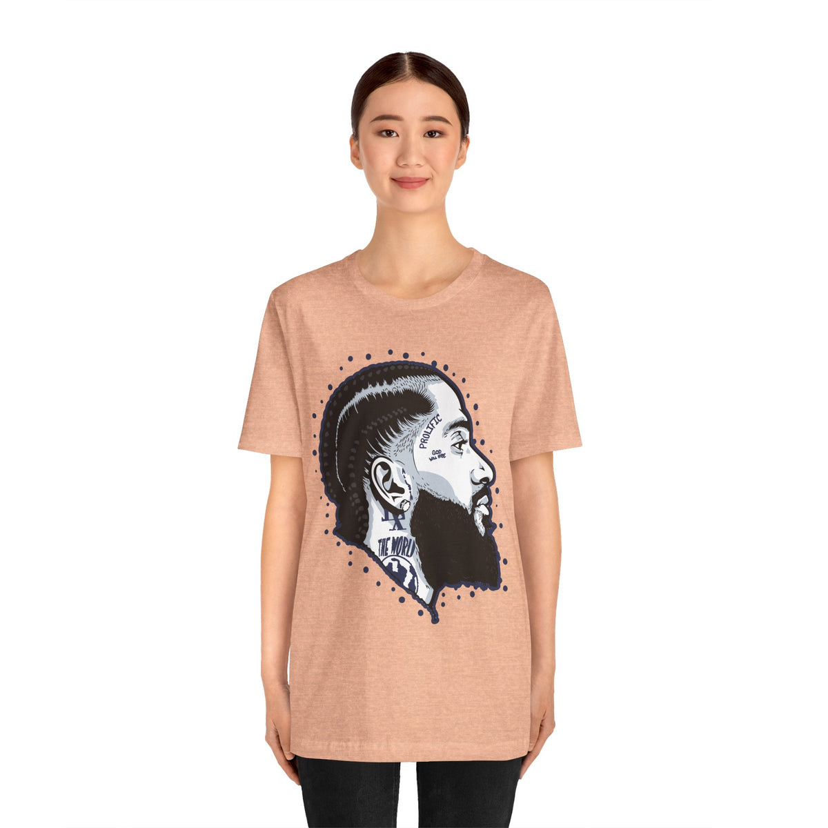 NIP HUSSLE PROLIFIC HIP HOP ARTIST GRAPHIC T SHIRT