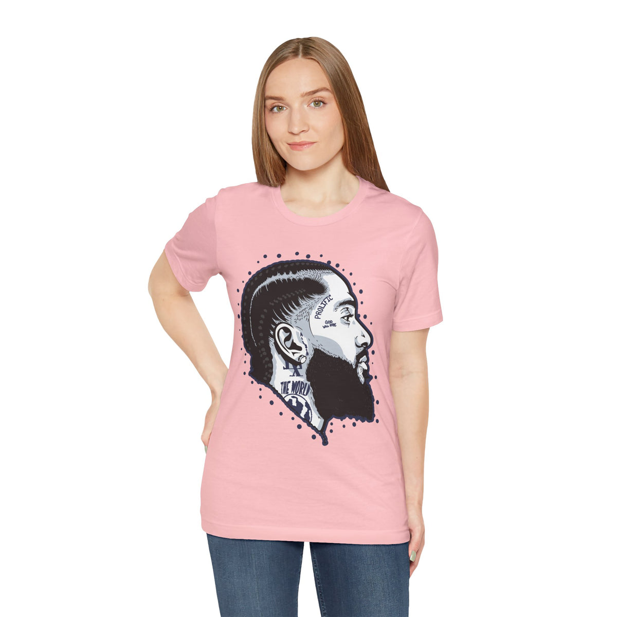 NIP HUSSLE PROLIFIC HIP HOP ARTIST GRAPHIC T SHIRT