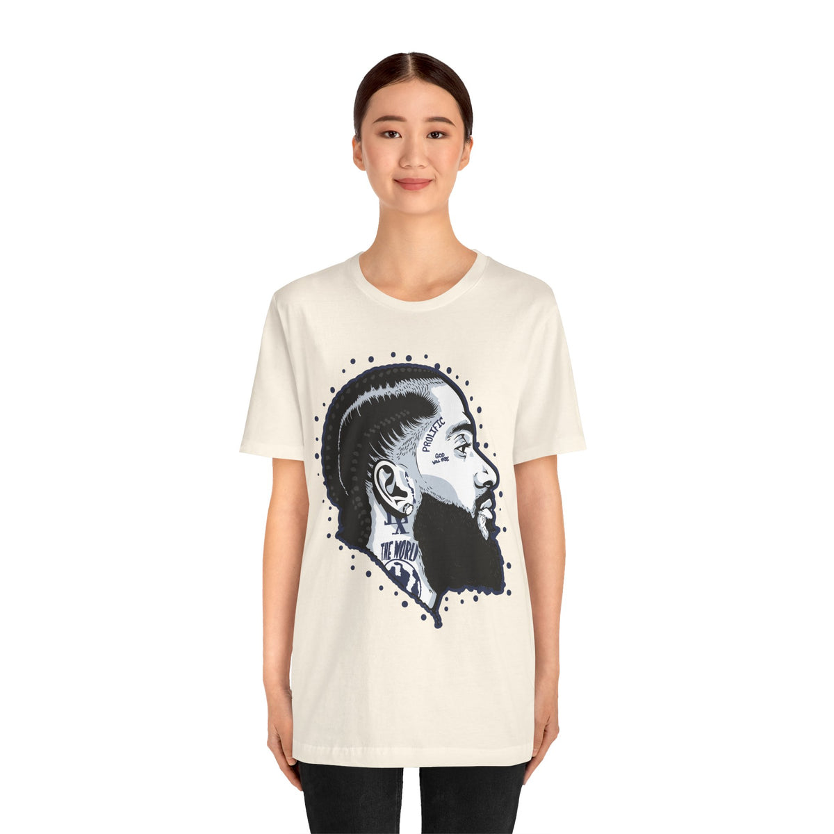NIP HUSSLE PROLIFIC HIP HOP ARTIST GRAPHIC T SHIRT
