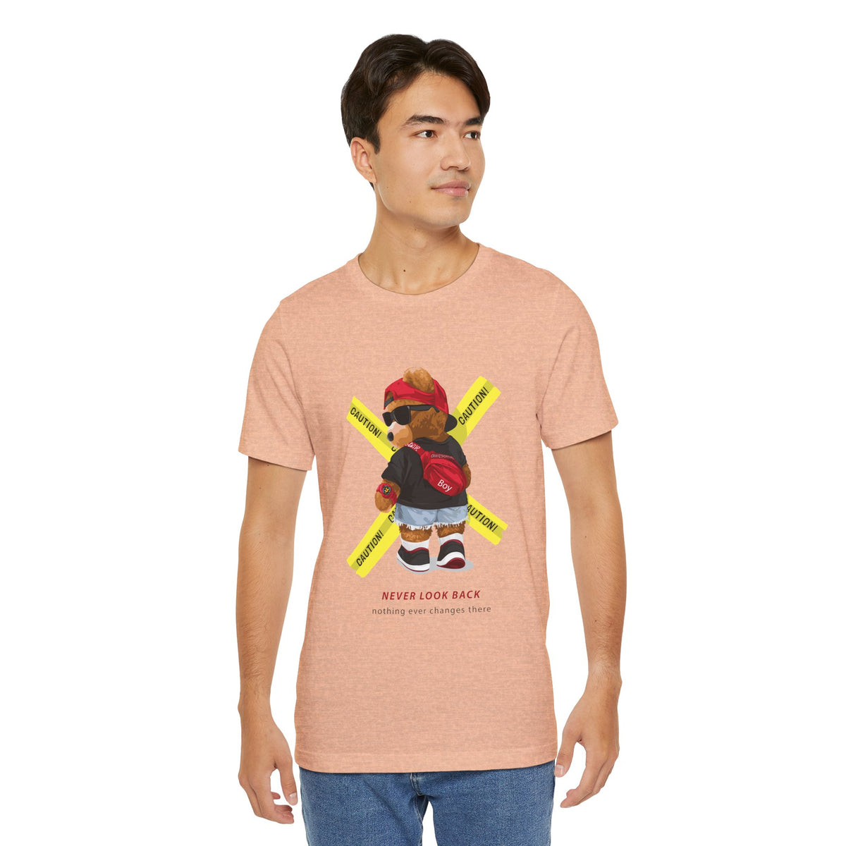 Teddy Bear 'Never Look Back' Graphic Tee