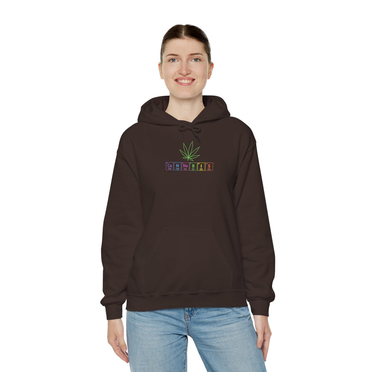 Minimalist Pastel Tarot Hoodie — "Chill" Crystal Grid Graphic