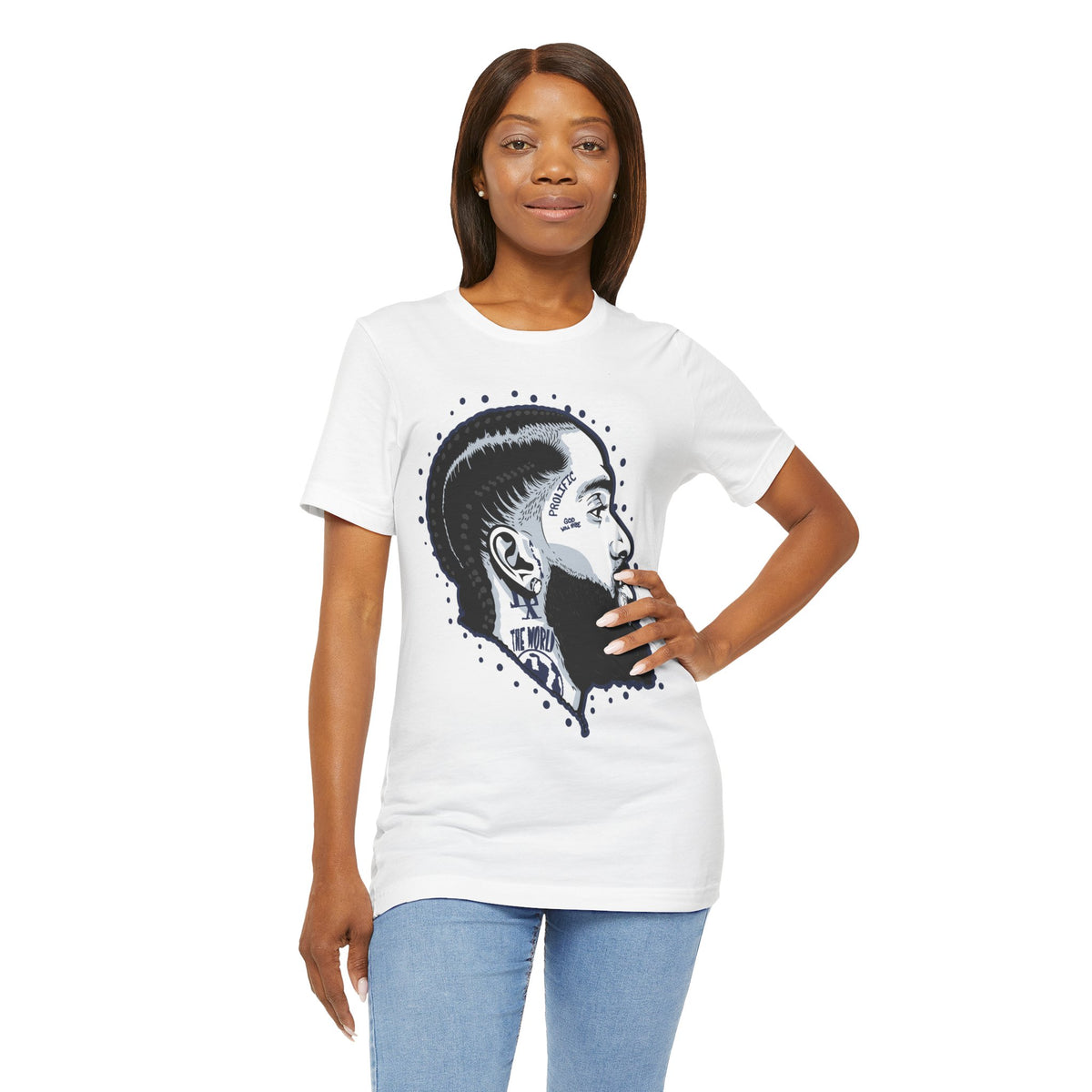 NIP HUSSLE PROLIFIC HIP HOP ARTIST GRAPHIC T SHIRT